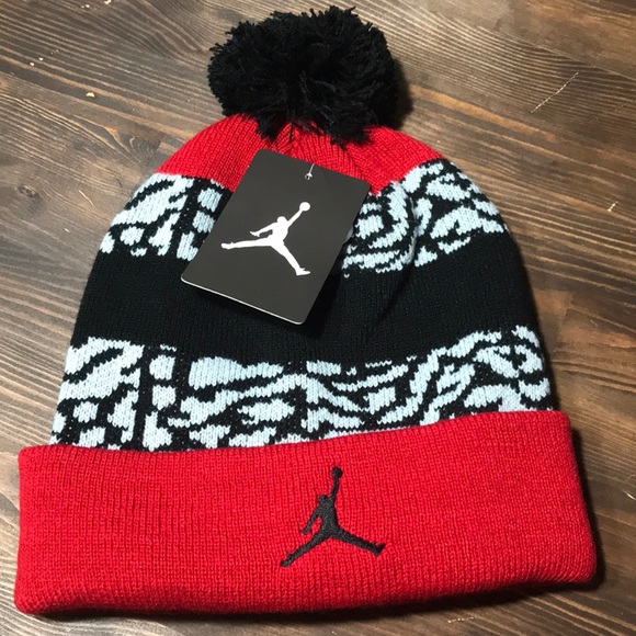 jordan beanie black